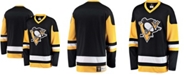 Fanatics Men's Black Pittsburgh Penguins Premier Breakaway Heritage Blank Jersey